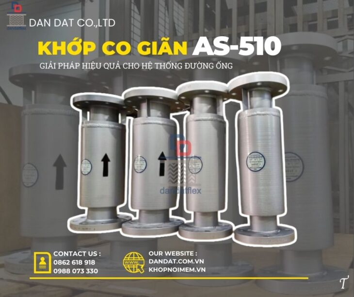 Khớp giãn nở dẫn khí CO/ Khớp giãn nở tháp điều hòa/ Khớp giãn nở cho đường hơi công nghiệp