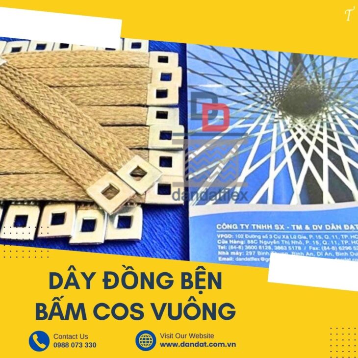 Dây đồng bện/ Dây đồng bện tiếp địa/ Dây đồng bện tiếp địa cáp ngầm/ Dây đồng bện theo cuộn
