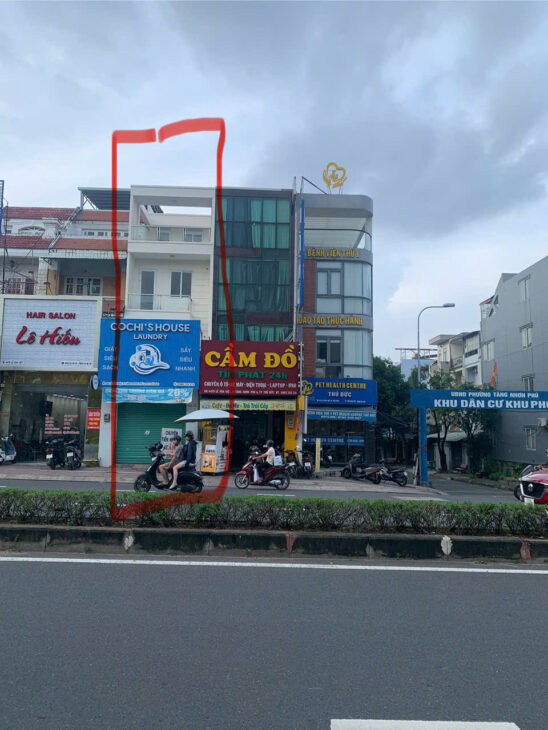 CHO THUÊ NHÀ NGUYÊN CĂN – MẶT BẰNG ĐƯỜNG LÊ VĂN VIỆT (Q.9 CŨ) Vị trí đắc địa – Đối diện Vila Hill