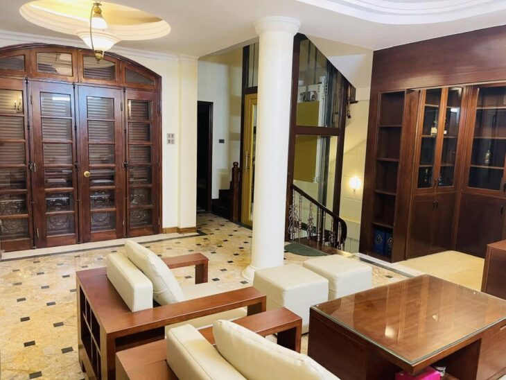 ????Bán Biệt thự tặng Giá trị sống, Dương Đình Nghệ 253/273m, 4T, MT 8M, Ô tô tránh, Vỉa hè, 115 tỷ????