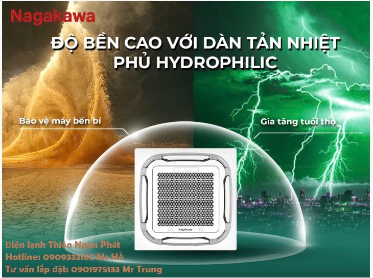 Máy Lạnh Âm Trần Nagakawa NIT-C36R2U35-Inverter