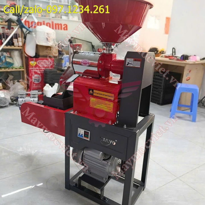 Máy xát gạo mini Takyo TK190R sàng rung giá rẻ