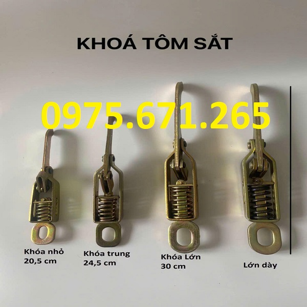 Mua khóa tôm gạt giá rẻ ở đâu chất lượng, uy tín?