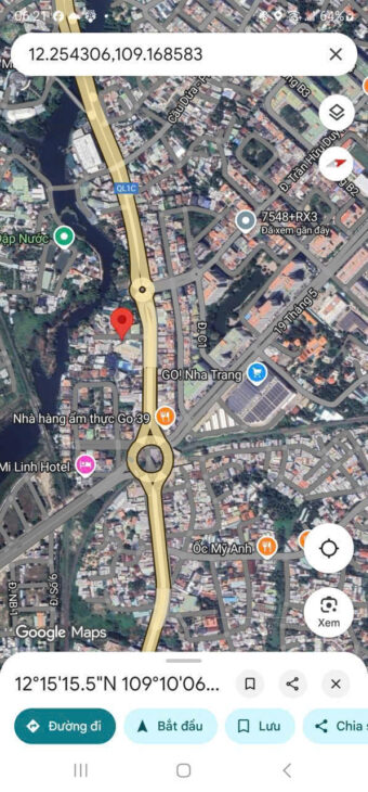 Bán đất 2 mặt tiền Gần bên Khu Đô Thị Vĩnh Điềm Trung— Phường Tây Nha Trang