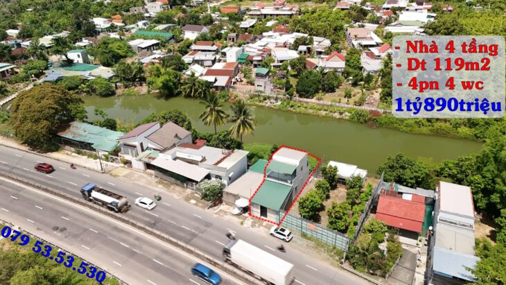 “nhà 4 tầng mặt tiền quốc lộ 1a” Tiện kinh doanh và cho thuê, ZalO79-53.53.53O