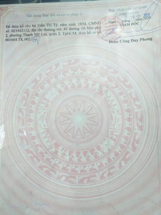 Đất MTNB 8×25 Q2 Giá 5,999 tỷ, Sổ Hồng