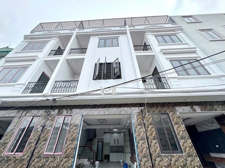 Bán Nhà 4 Tầng Mặt Ngõ 282 Đà Nẵng – Ô Tô Tránh, Kinh Doanh Sầm Uất – Trung Tâm Hải Phòng