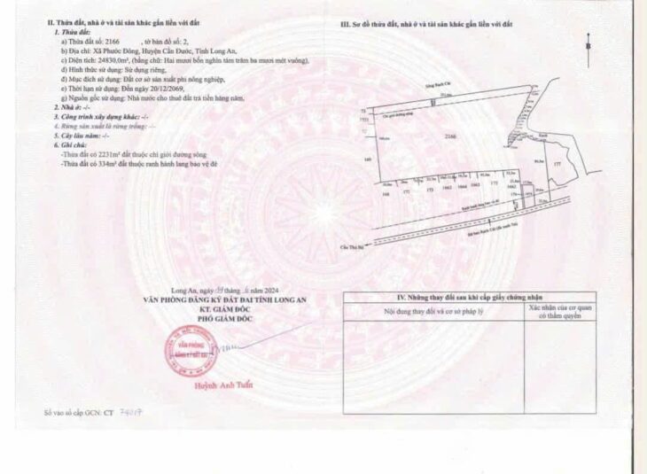 Sang nhượng lại dự án Bến Cảng thủy Nội Địa, tại Phước Đông – Cần Đước – Long An-0909808615