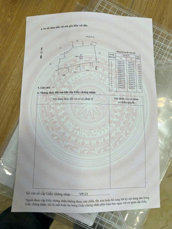 BÁN ĐẤT PHỐ VỊ DƯƠNG – MỸ XÁ (PHƯỜNG THÀNH NAM) – TP. NAM ĐỊNH
