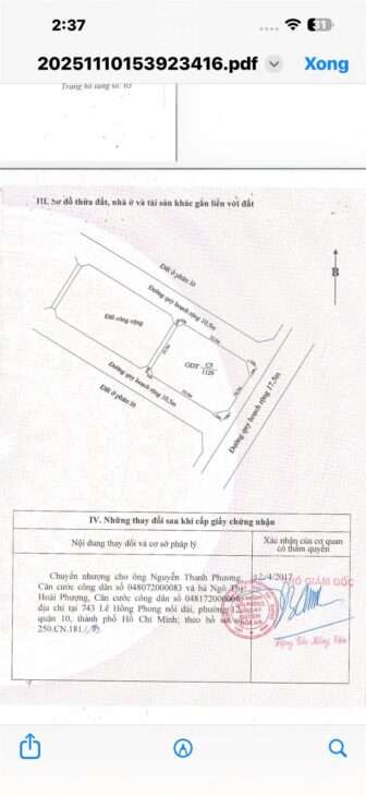 ĐẤT ĐẸP – GIÁ TỐT – CẦN BÁN LÔ ĐẤT KĐT Phước Trạch – Phước Hải ,Hội An, Quảng Nam
