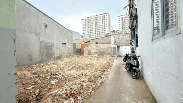 ĐẤT NGANG 6.5m HẺM PHÚ ĐỨC – VĨNH HOÀ – BẮC NHA TRANG