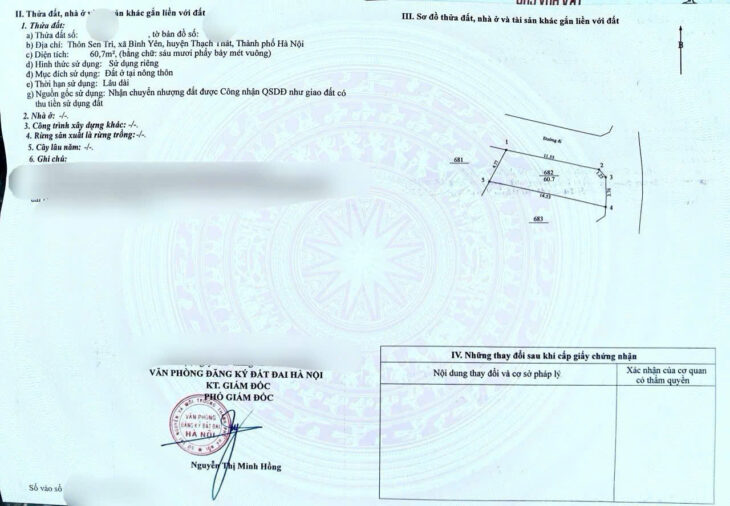 Gia đình cần tiền bán lô 60,7m lô góc sen trì bán nhanh giá mềm