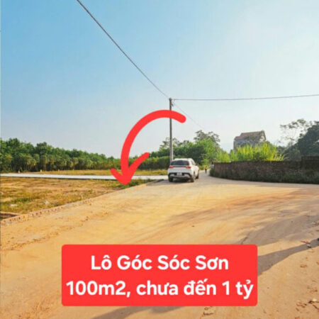 🔥 BÁN ĐẤT TRUNG GIÃ – SÓC SƠN 100M² FULL THỔ CƯ CHỈ NHỈNH 900 TRIỆU