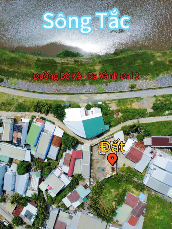 BÁN LÔ ĐẤT NGAY VÀNH ĐAI 3 THUỶ TÚ, VĨNH THÁI, NHA TRANG.