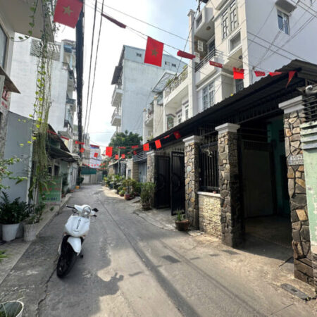 (Tin thật 100%) Bán đất tặng nhà 177m2 tại hẻm 45 Trần Thái Tông – HXH 5m – GPXD 6 lầu xây CHDV