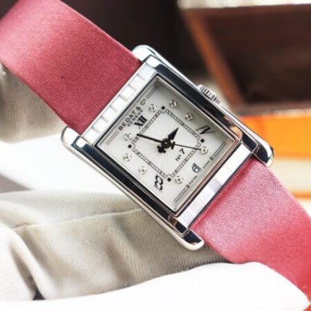 ĐH Nữ : BEDAT & Co No. 7 Automatic, cọc số Kim Cương Niềng đính xà cừ New 99%