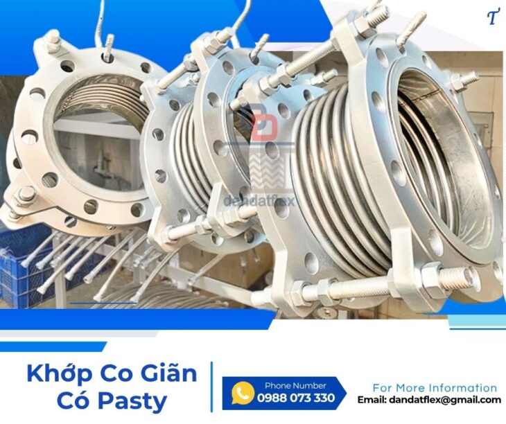 Khớp giãn nở nhiệt hệ hơi/ Khớp giãn nở cho khí nóng/ Khớp giãn nở inox chịu áp lực cao