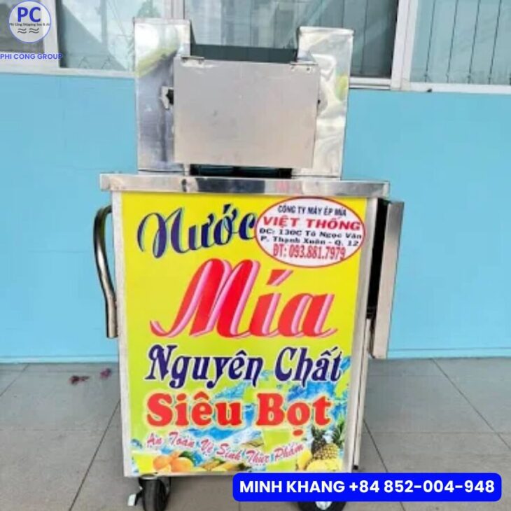 Gửi máy ép mía từ Việt Nam đi các nước bằng đường biển