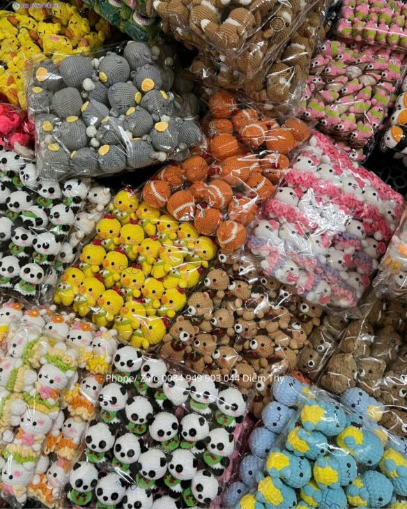 GỬI LEN ĐI NƯỚC NGOÀI – TÚI XÁCH, MÓC KHÓA, ÁO LEN