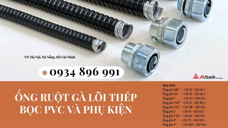Ống Kẽm Bọc Thép Và Đầu Nối Phi 40 Bình Dương, Cần Thơ, Long An