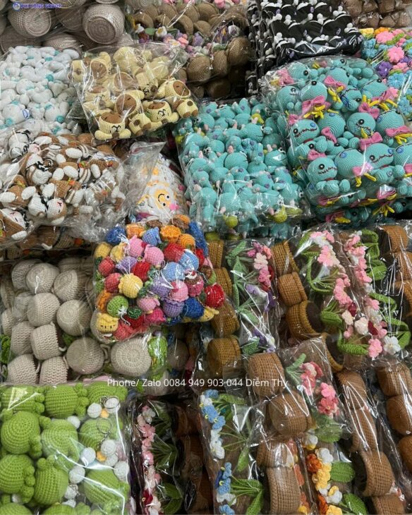 GỬI LEN ĐI NƯỚC NGOÀI – TÚI XÁCH, MÓC KHÓA, ÁO LEN