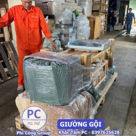 Gửi giường gội đi Úc bằng đường Biển tại TPHCM