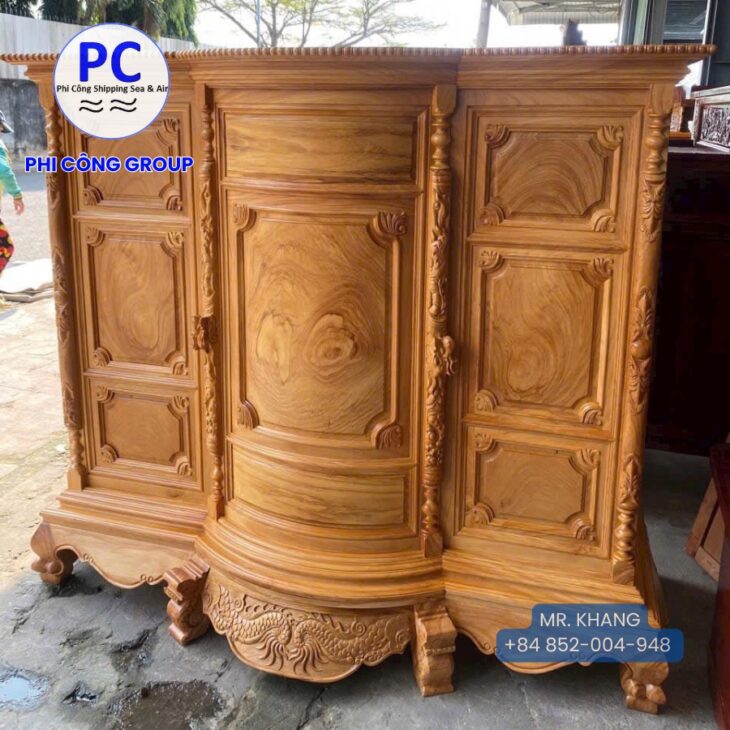 Nhận gửi tủ thờ từ Việt Nam sang Mỹ