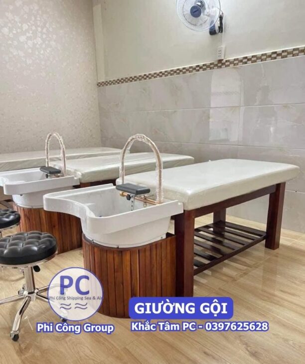 Gửi giường gội đi Úc bằng đường Biển tại TPHCM