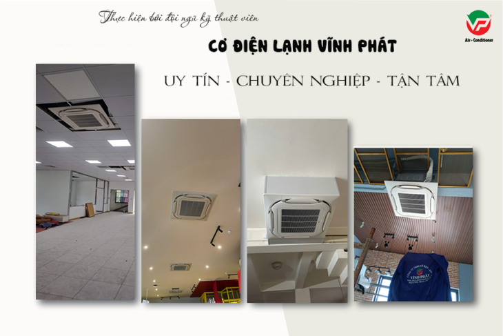 Vĩnh Phát – Đơn vị chuyên cung cấp Điều hòa âm trần DAIKIN cho Nhà Phố/Căn hộ