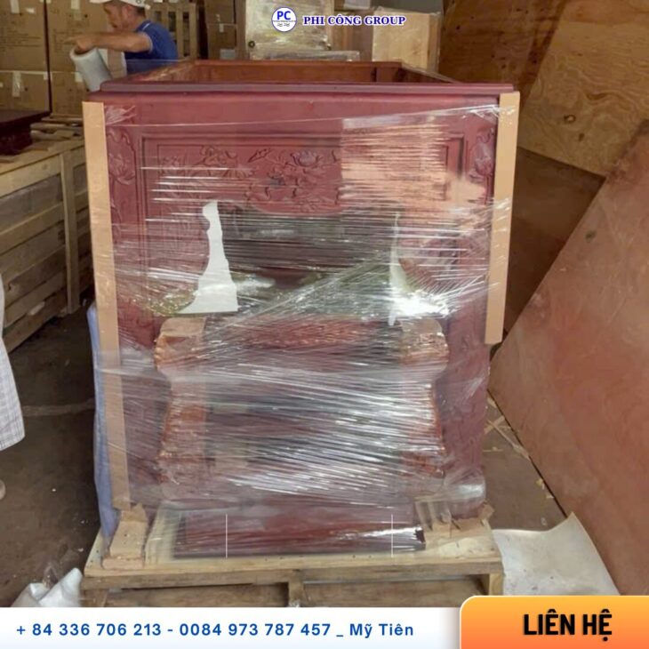 GỬI TỦ THỜ ĐI MỸ BẰNG ĐƯỜNG BIỂN