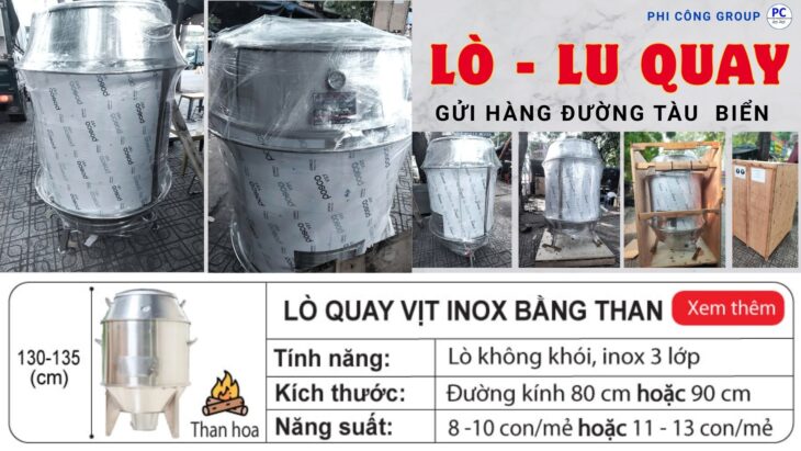 LÒ QUAY GÀ VỊT ĐI MỸ BẰNG ĐƯỜNG TÀU BIỂN