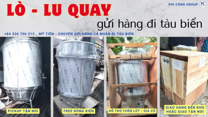 LÒ QUAY GÀ VỊT ĐI MỸ BẰNG ĐƯỜNG TÀU BIỂN