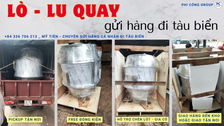 LÒ QUAY GÀ VỊT ĐI MỸ BẰNG ĐƯỜNG TÀU BIỂN
