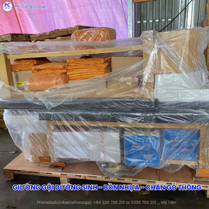 GIƯỜNG GỘI ĐẦU ĐI ÚC BẰNG ĐƯỜNG TÀU BIỂN