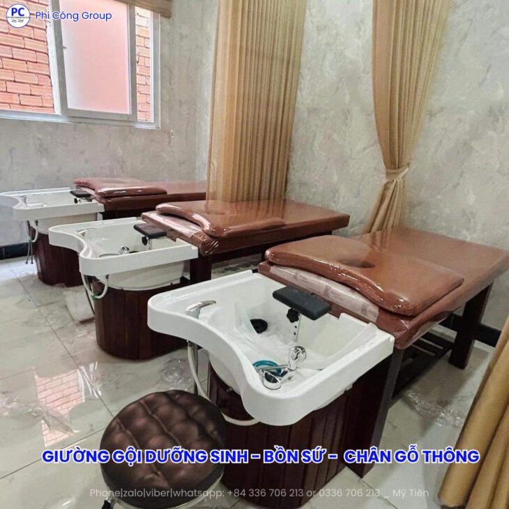 GIƯỜNG GỘI ĐẦU ĐI ÚC BẰNG ĐƯỜNG TÀU BIỂN