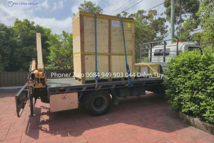 PHI CÔNG GROUP NHẬN GỬI HỒ CÁ ĐI ÚC BẰNG ĐƯỜNG TÀU BIỂN