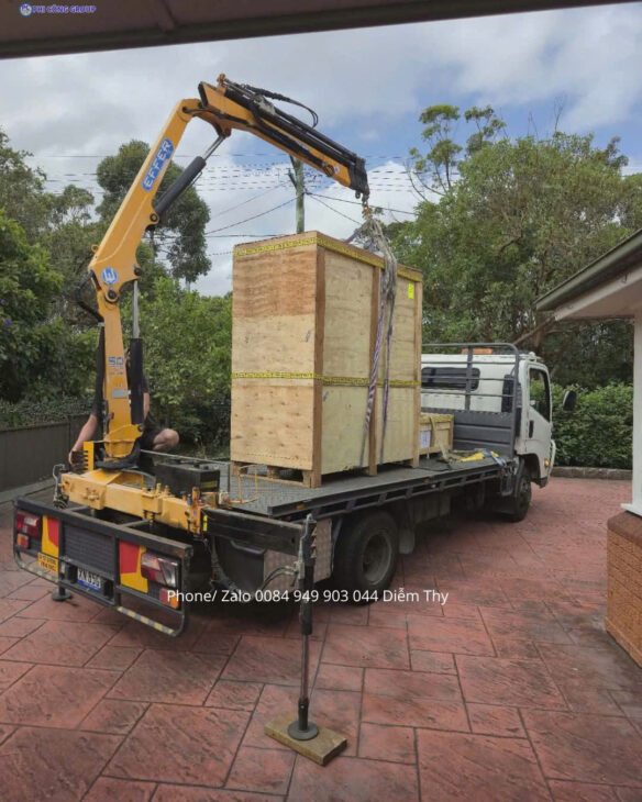 PHI CÔNG GROUP NHẬN GỬI HỒ CÁ ĐI ÚC BẰNG ĐƯỜNG TÀU BIỂN