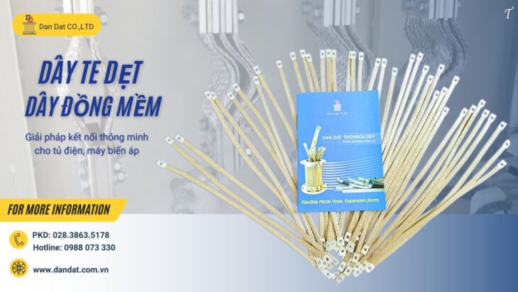 Dây đồng bện (thiết bị điện công nghiệp), dây tiếp địa thang máng cáp, dây đồng bện tiếp địa