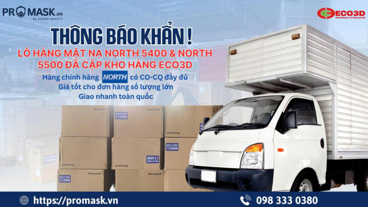 Cần Mặt Nạ Phòng Độc Chính Hãng? Liên Hệ Ngay ECO3D!