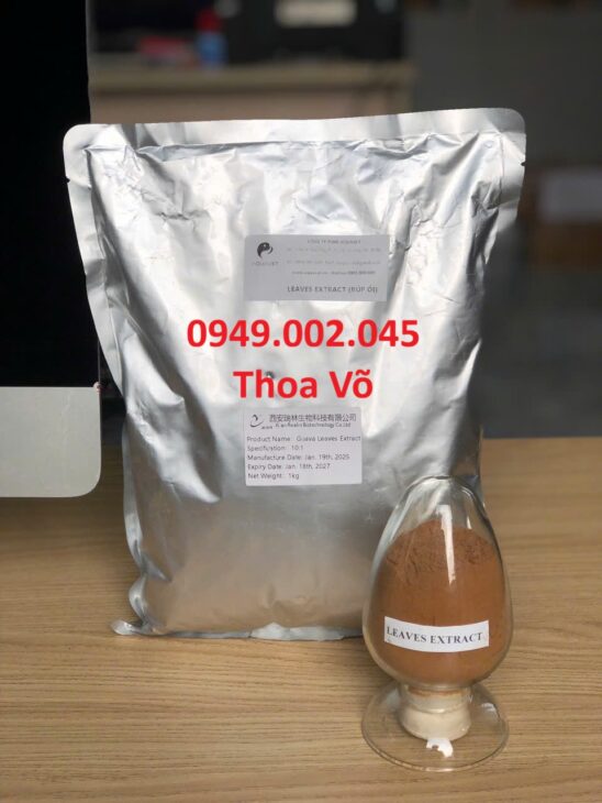 Búp Ổi Extract – Kháng Sinh Tự Nhiên, Trị Bệnh Đường Ruột Thủy Sản