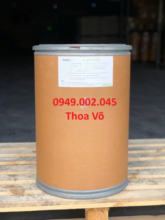 Enzyme Lipase Thủy Sản Vỗ Cá Bố Mẹ, Khử Dầu Mỡ Ao