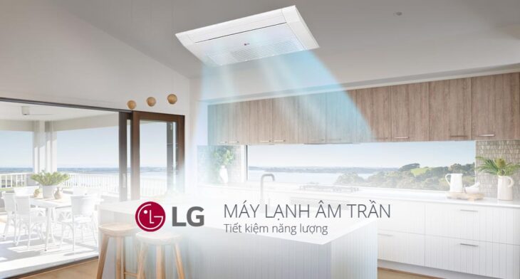Dịch vụ thiết kế, bán và lắp đặt Điều hòa âm trần LG 1 hướng thổi tại Thủ Đức