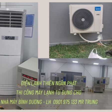 Đại Lý Phân Phối Và Lắp Đặt Máy Lạnh Tủ Đứng Midea Giá Tốt Tại TP.HCM