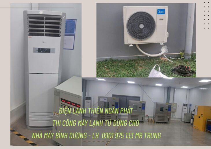 Đại Lý Phân Phối Và Lắp Đặt Máy Lạnh Tủ Đứng Midea Giá Tốt Tại TP.HCM
