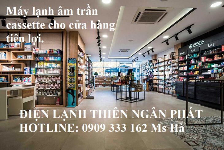 Top Máy Lạnh Âm Trần Giá Thấp Dành Cho Cửa Hàng Tiện Lợi