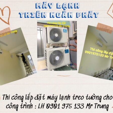 Đại lý phân phối máy lạnh treo tường giá gốc cho Dự án