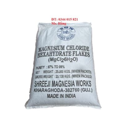 Khoáng MgCl2 nguyên liệu, dạng vảy, cung cấp khoáng cho ao nuôi