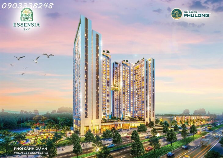 căn 2PN Essensia Sky, giá tốt, lầu cao, căn góc, view đẹp và thoáng giá chỉ 6 tỷ 780 chưa KPBT