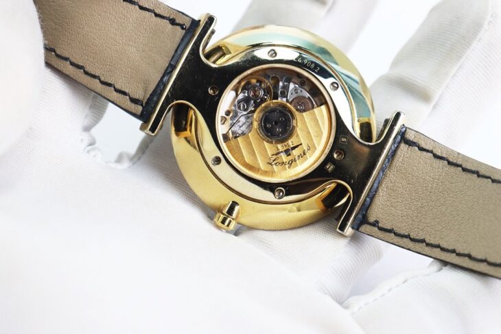 ĐH Nam : Longines La Grande L4.908.2.11.2 Automatic Demi Vàng – Size 36mm..