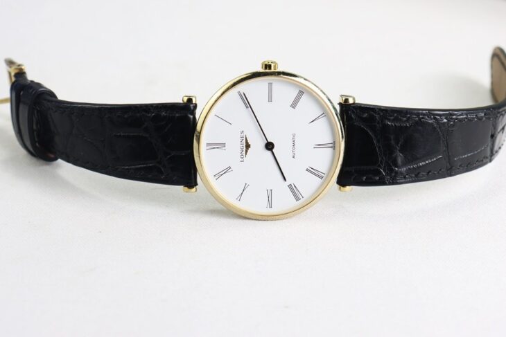 ĐH Nam : Longines La Grande L4.908.2.11.2 Automatic Demi Vàng – Size 36mm..